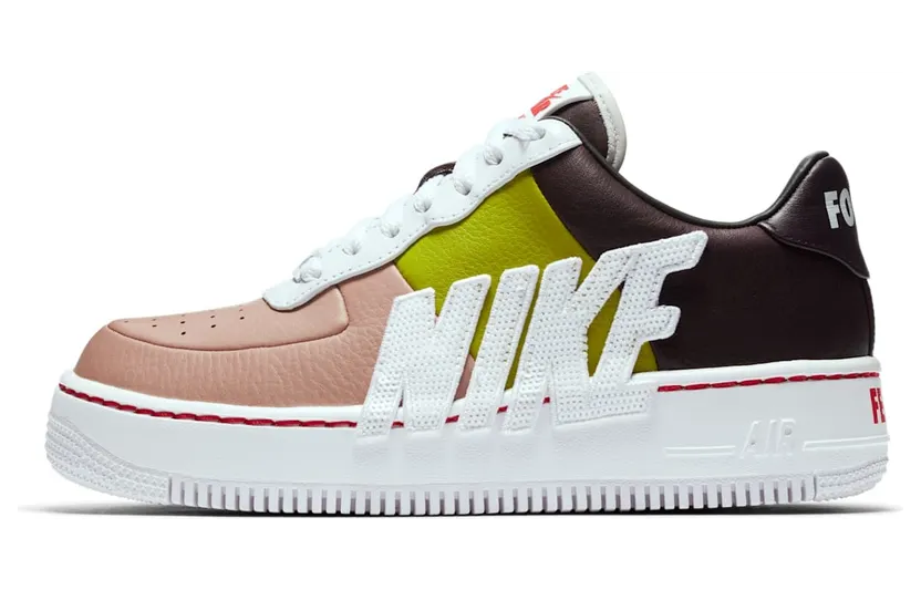 Nike Air Force 1 Upstep Force Is Female Port Wine Bright Cactus (W)