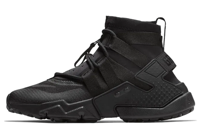 Nike Air Huarache Gripp Triple Black (AO1730-002)