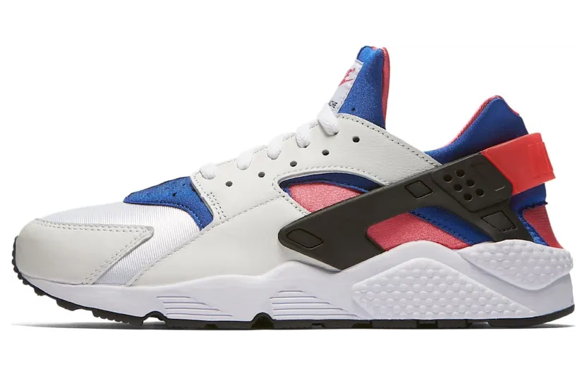 Nike Air Huarache Run 91 QS White/Game Royal/Black 2017 (AH8049-100)