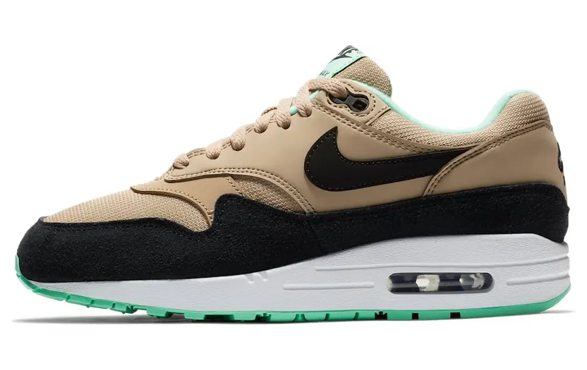 Nike Air Max 1 Desert Black Green Glow (W)