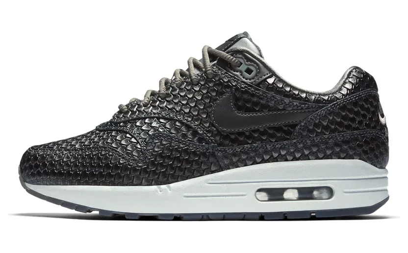 Nike Air Max 1 Reptile Metallic Pewter (W)