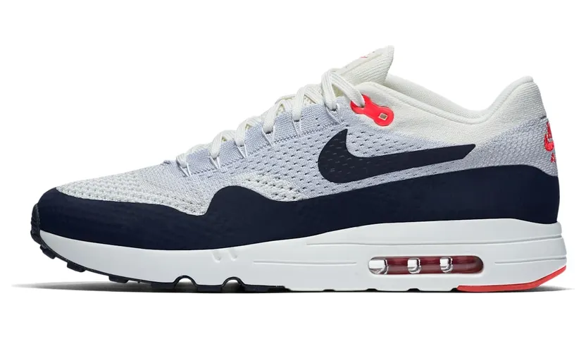 Nike Air Max 1 Ultra 2.0 Flyknit Sail/Obsidian (875942-100)