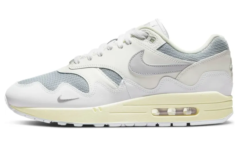 Nike Air Max 1 x Patta White/Metallic Silver/Pure Platinum (DQ0299-100)