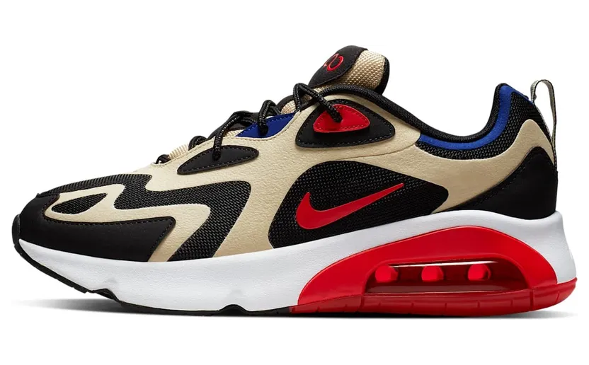 Nike Air Max 200 Team Gold University Red Black (AQ2568-700)