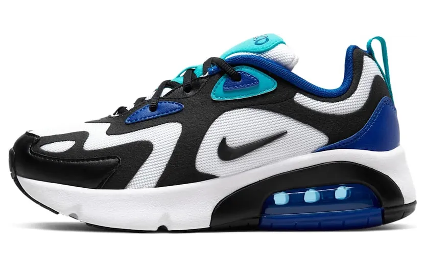 Nike Air Max 200 White Hyper Blue Oracle Aqua (GS)
