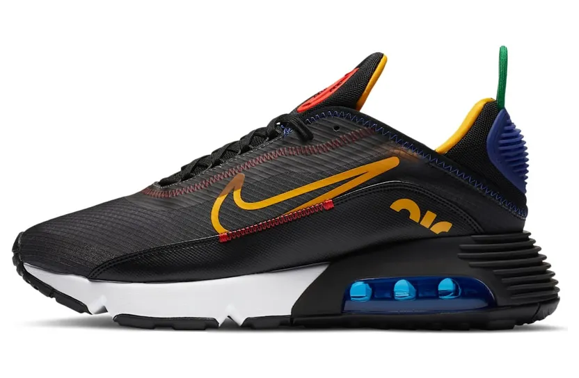 Nike Air Max 2090 Dark Grey Chile Red University Gold (DC1465-001)