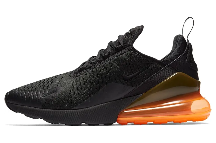 Nike Air Max 270 Black Total Orange (AH8050-008)