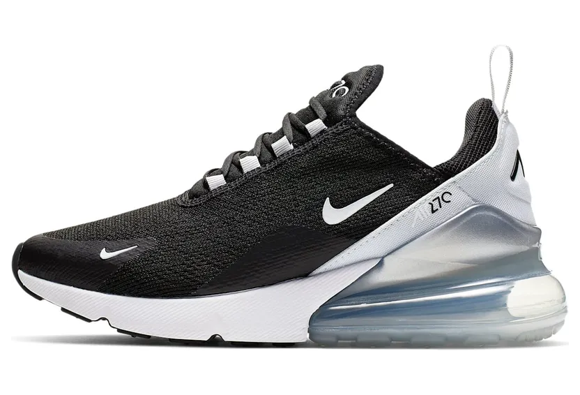 Nike Air Max 270 Black White Pure Platinum (W)