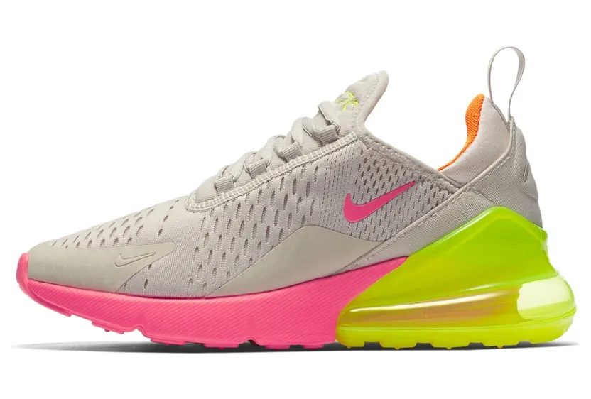 Nike Air Max 270 Desert Sand Hot Punch (W)