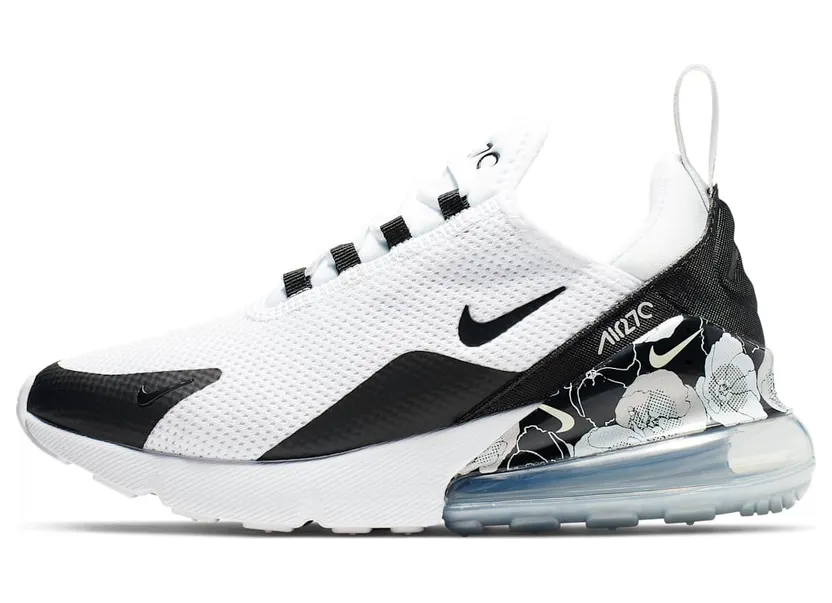 Nike Air Max 270 Floral White Black (W)