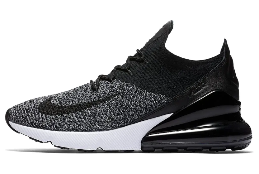 Nike Air Max 270 Flyknit Black White (AO1023-001)