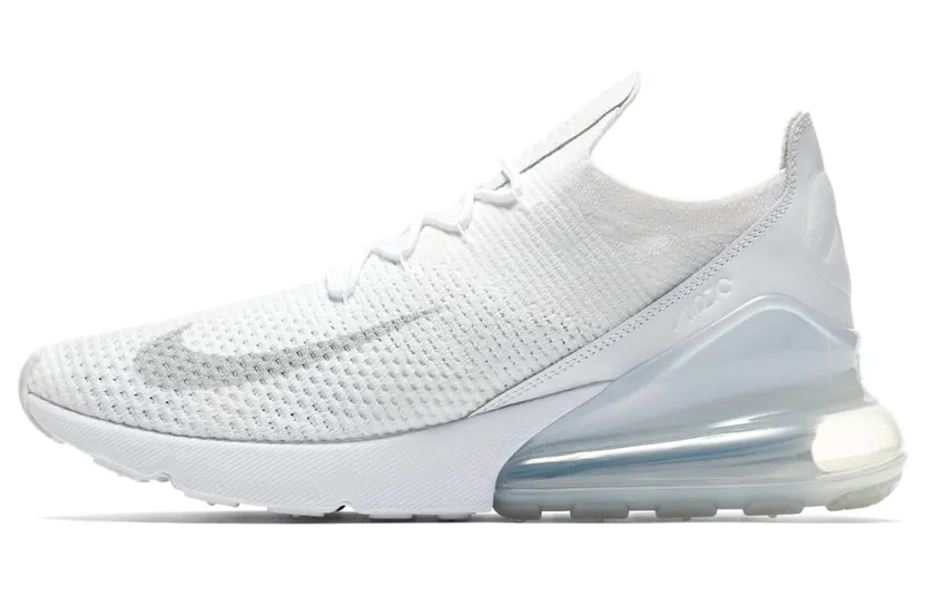 Nike Air Max 270 Flyknit Triple White (AO1023-102)