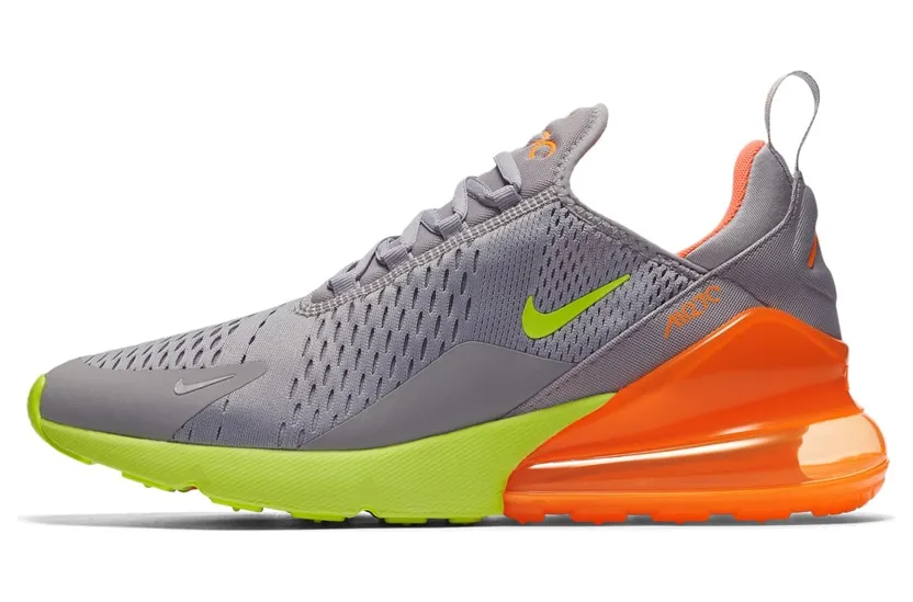 Nike Air Max 270 Grey Volt Orange (AH8050-012)