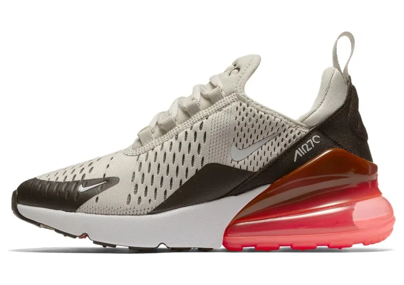 Nike Air Max 270 Light Bone Hot Punch (GS)