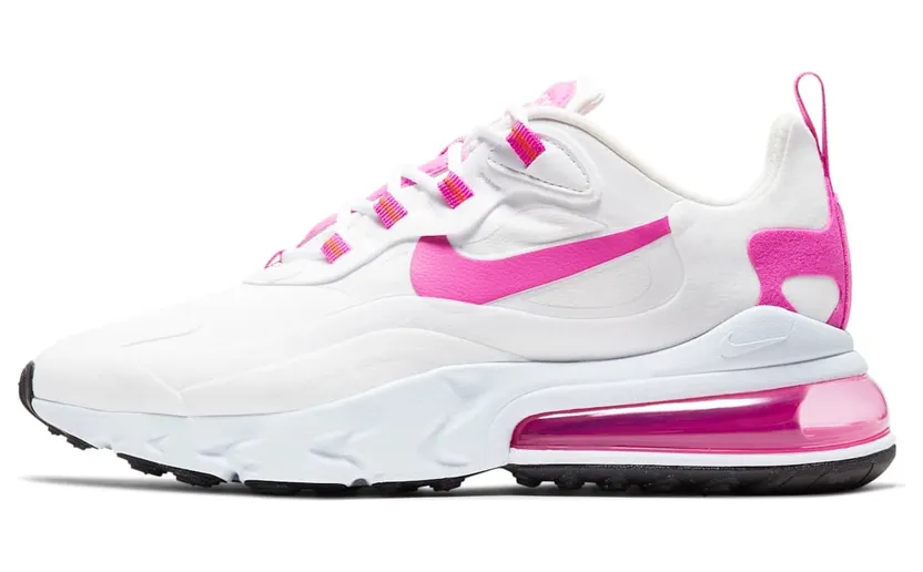 Nike Air Max 270 React White Fire Pink (W)