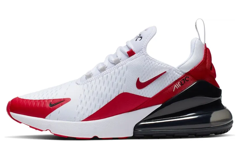 Nike Air Max 270 White Anthracite University Red (CJ0550-100)