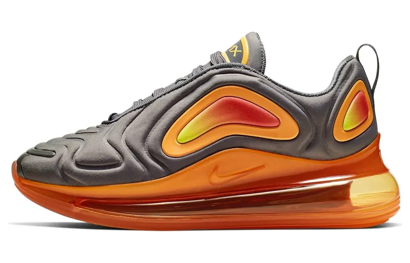 Nike Air Max 720 Black Fuel Orange (GS)