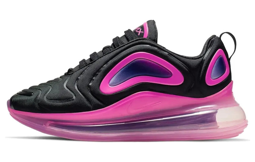 Nike Air Max 720 Black Laser Fuchsia (GS)