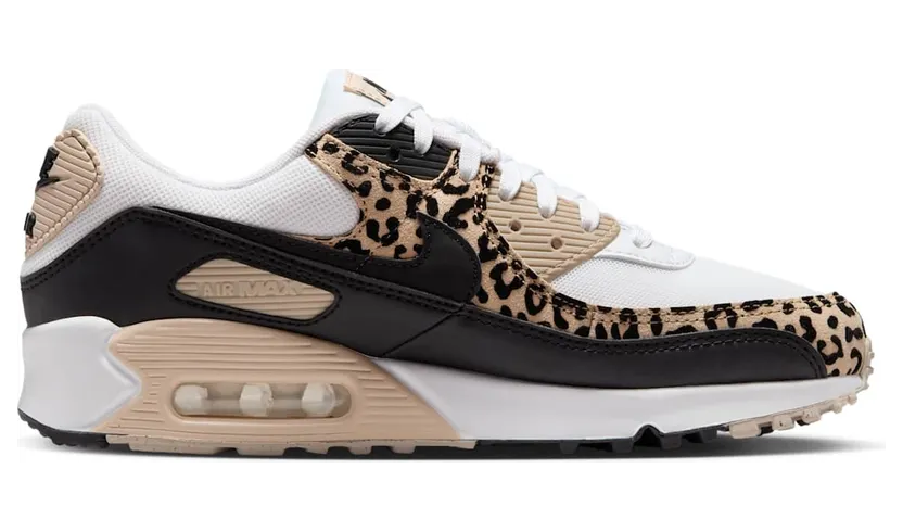 Nike Air Max 90 “Leopard” (IF1619-100): Leopardenmuster, das sich wie ein Neutralton verhält (3)