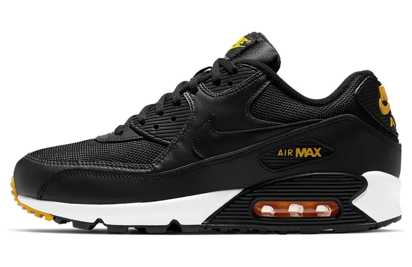 Nike Air Max 90 Black Amarillo (AJ1285-022)