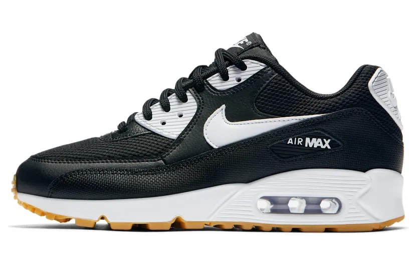 Nike Air Max 90 Black White Gum (W)