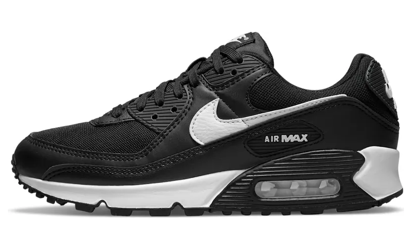 Nike Air Max 90 Black White (W) (DH8010-002)
