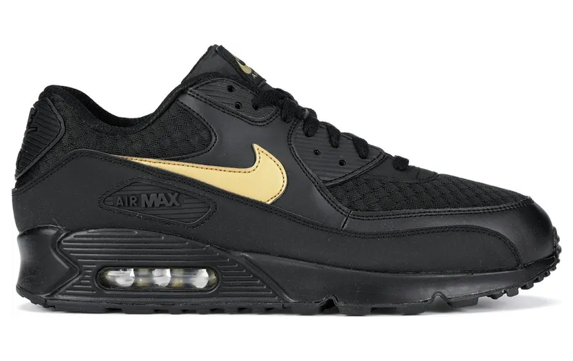 Nike Air Max 90 Essential Black Gold (AV7894-001)