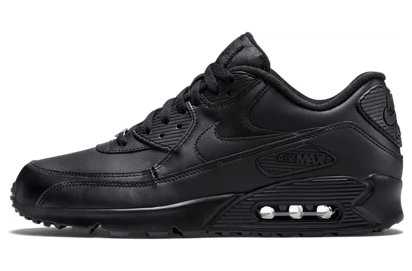 Nike Air Max 90 Leather Black (302519-001)