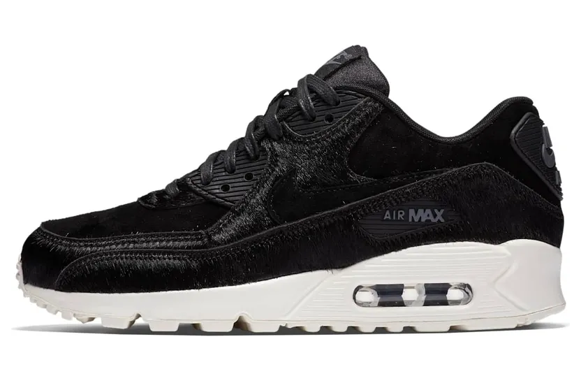 Nike Air Max 90 LX Black Pony Hair (W)