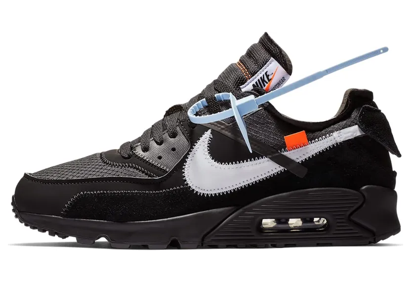 Nike Air Max 90 OFF-WHITE Black (AA7293-001)