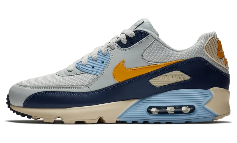 Nike Air Max 90 Pure Platinum Blue Void (2018) (AJ1285-008)