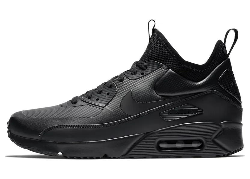 Nike Air Max 90 Ultra Mid Winter Black (924458-004)