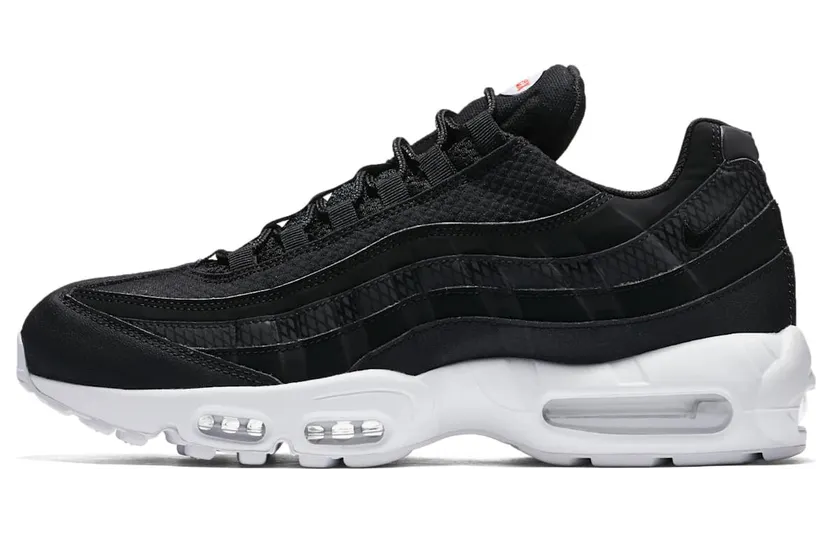 Nike Air Max 95 Black White Team Orange (924478-001)