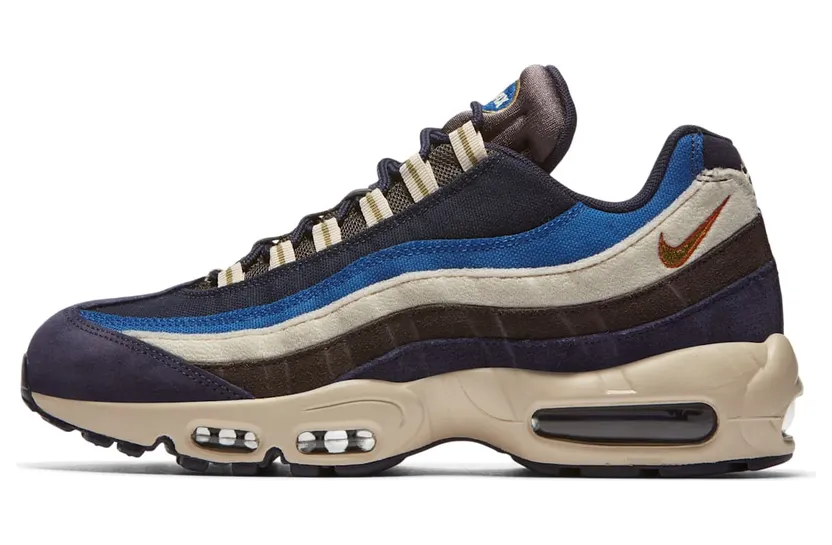 Nike Air Max 95 Blackened Blue Light Cream (538416-404)