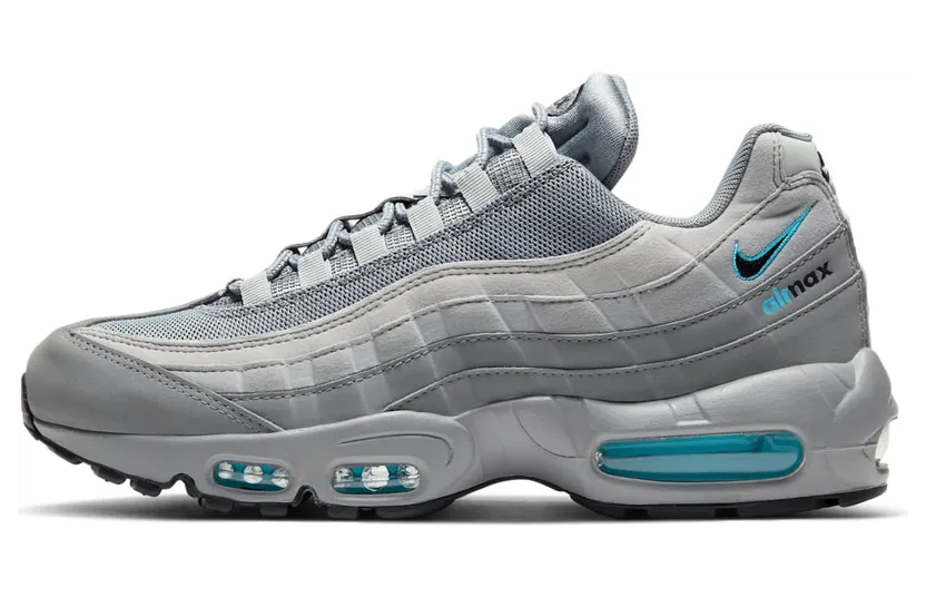 Nike Air Max 95 Retro Logo Grey Aqua (CV1635-001)