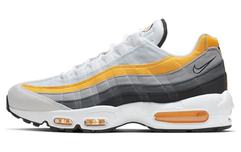 Nike Air Max 95 White Amarillo Dark Grey (CD7495-100)