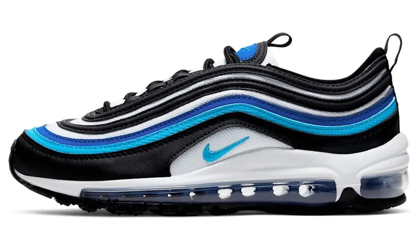 Nike Air Max 97 Black Hyper Blue Oracle Aqua (GS)