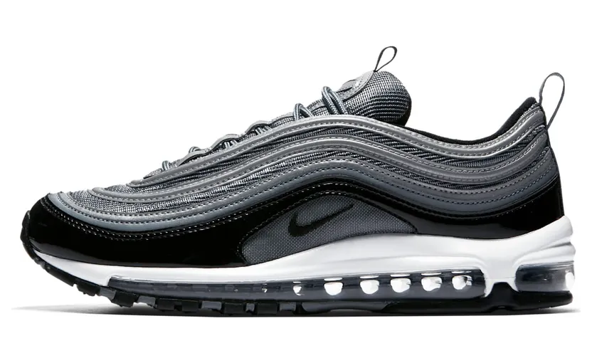 Nike Air Max 97 Cool Grey Black Patent (921826-010)