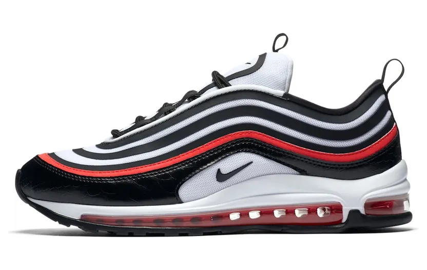 Nike Air Max 97 Ultra 17 Black White Habanero Red (W)