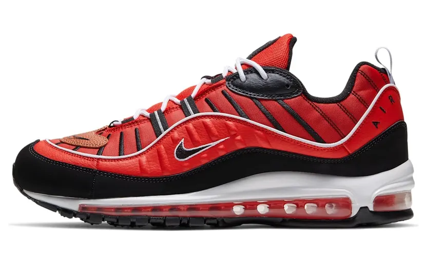 Nike Air Max 98 Habanero Red Black (640744-604)
