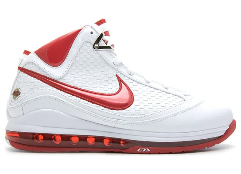 Nike Air Max LeBron 7 NFW ‘White Varsity Red’ White/Varsity Red (383578-161)