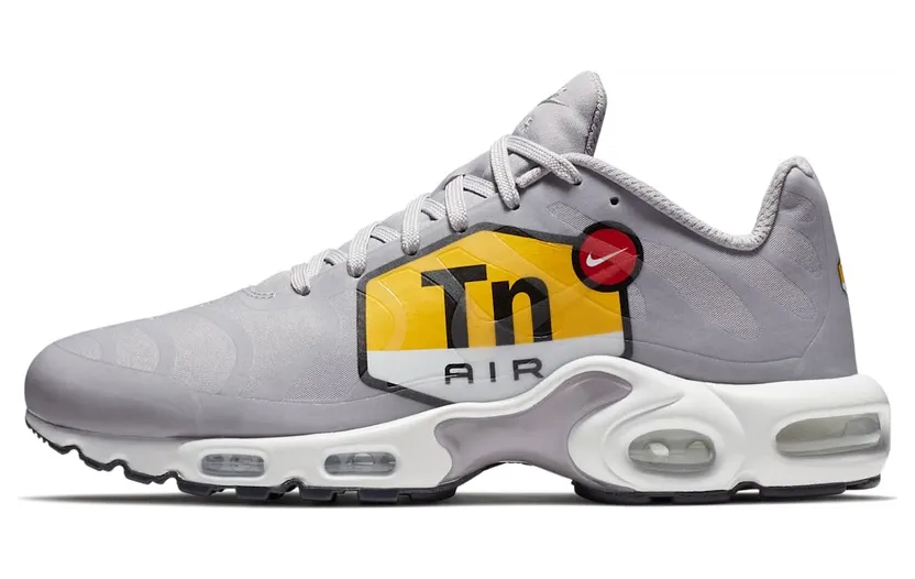 Nike Air Max Plus Big Logo Wolf Grey (AJ7181-001)