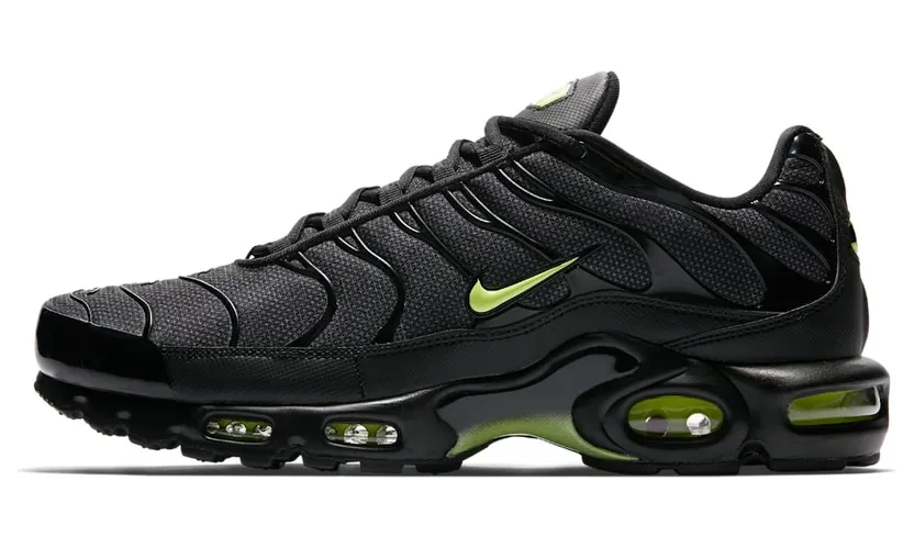 Nike Air Max Plus Black Volt Glow (AJ2013-001)