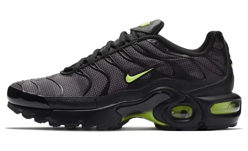 Nike Air Max Plus Black Volt Glow (GS)