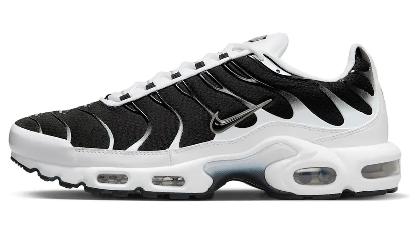 Nike Air Max Plus White Black Metallic Pewter (CT1094-102)