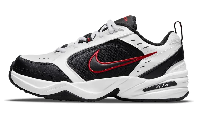 Nike Air Monarch IV 4E Wide White Red (416355-101)