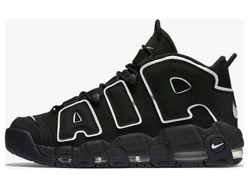 Nike Air More Uptempo Black White (2016) (414962-002)