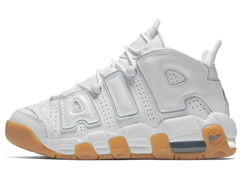 Nike Air More Uptempo White Aqua Gum (GS)