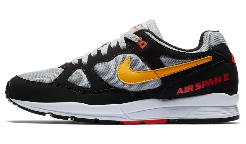 Nike Air Span 2 Black Yellow Ochre (AH8047-010)