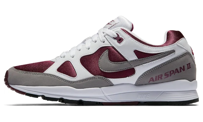 Nike Air Span II 2 White/Bordeaux/Black 2018 (AH8047-102)